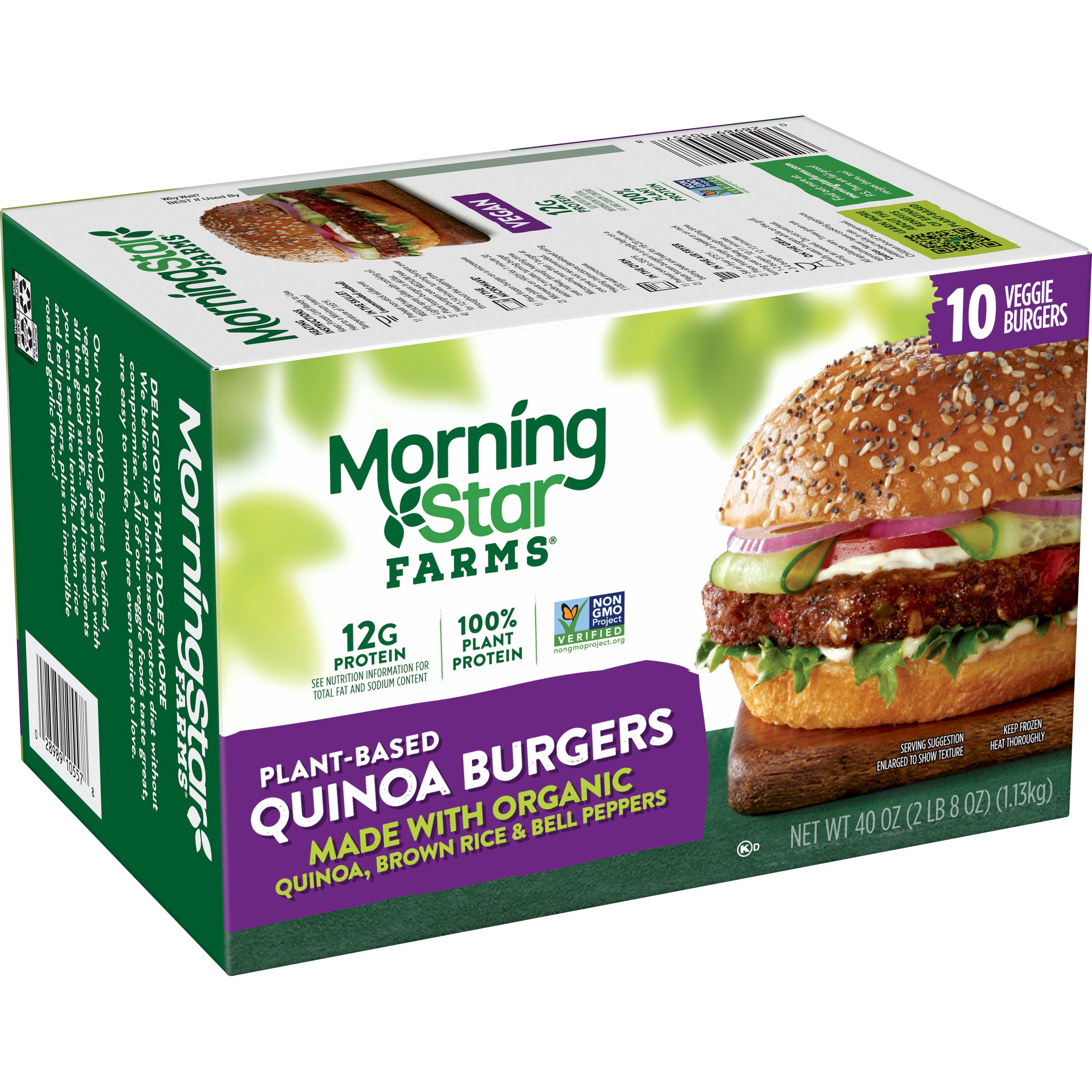 MorningStar Farms® Quinoa Burger - SmartLabel™