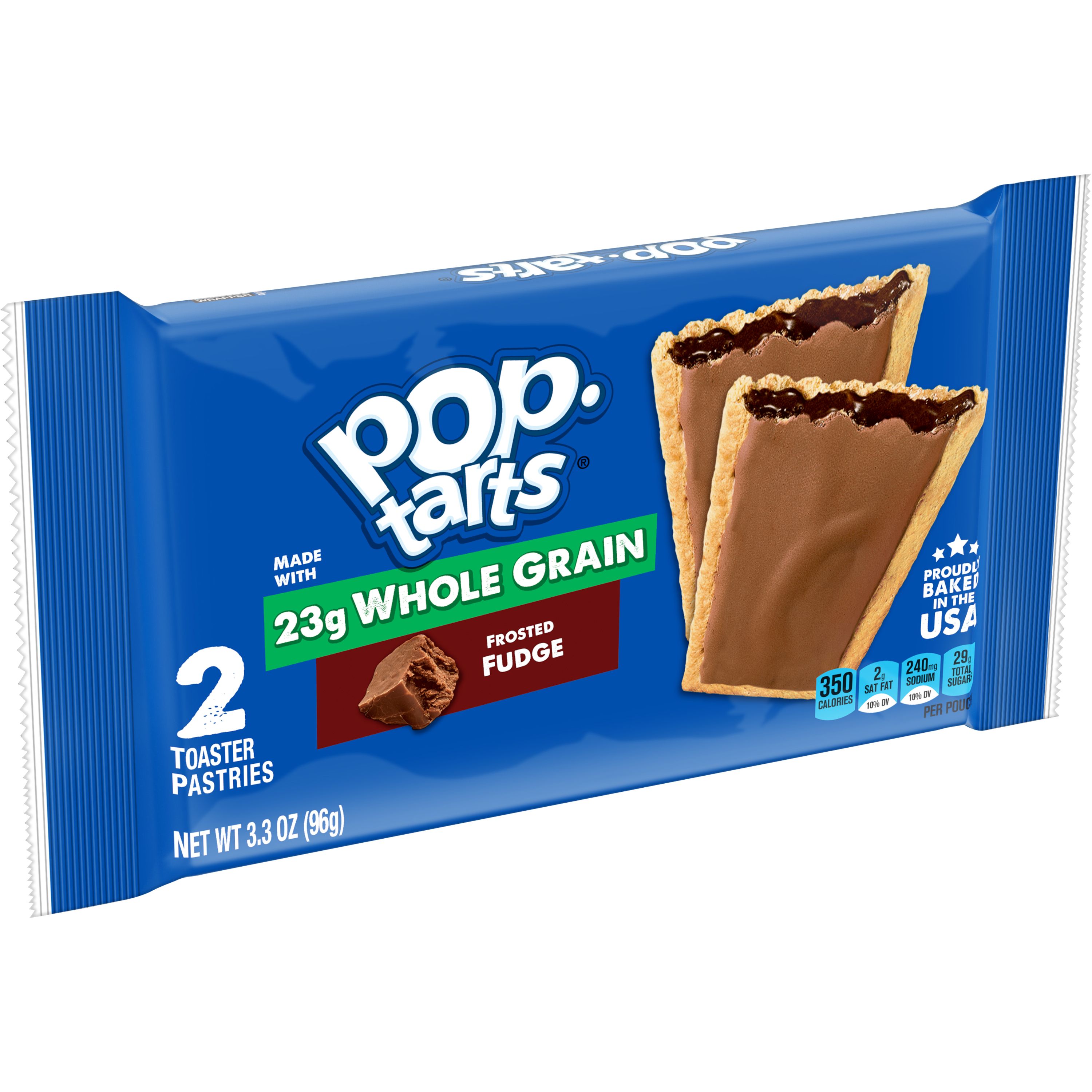 Kellogg S® Pop Tart™ Made With Whole Grain Frosted Fudge Smartlabel™