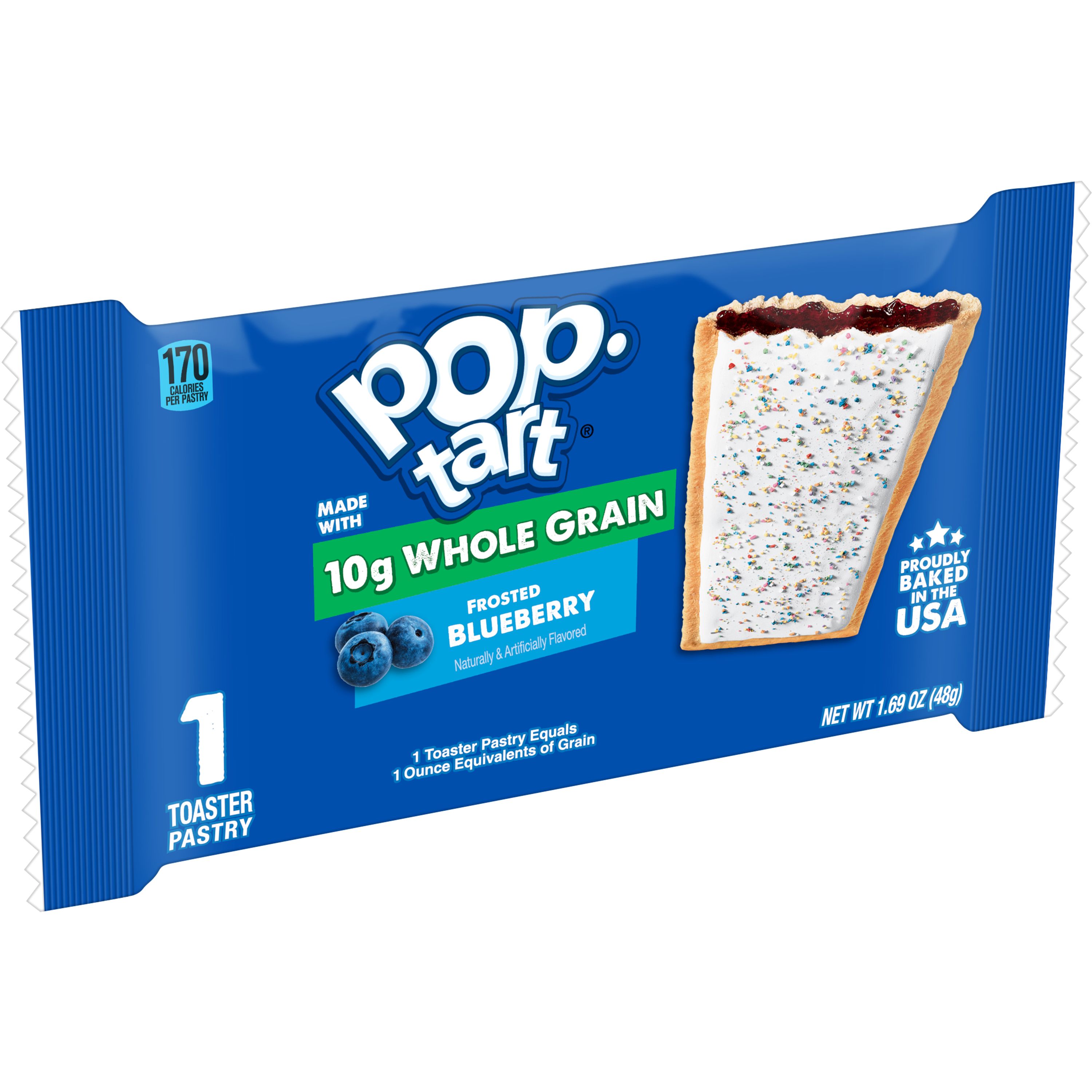 Kellogg’s® Pop-Tarts® Made With Whole Grain Frosted Blueberry - SmartLabel™