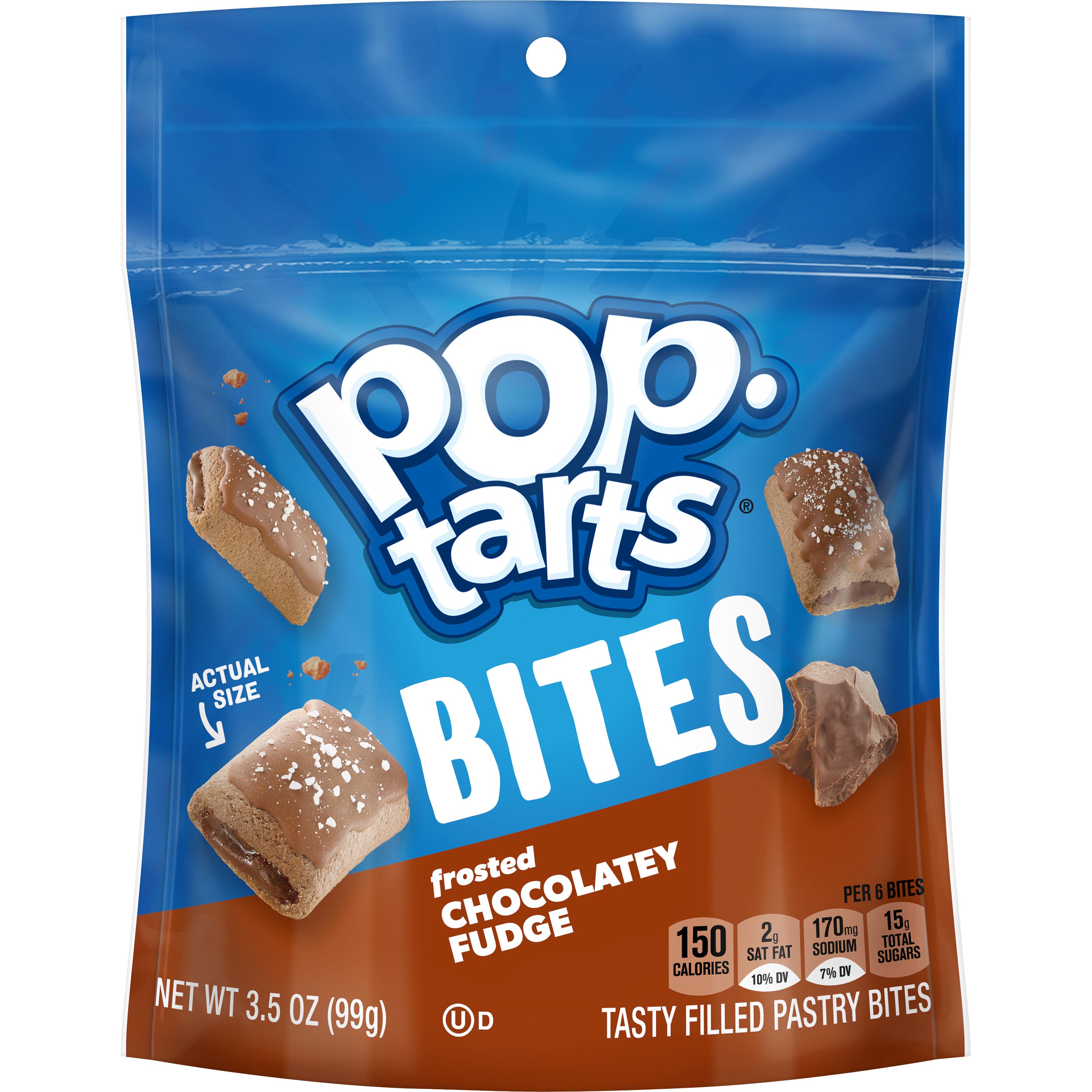 Frosted Chocolatey Fudge PopTarts® Bites