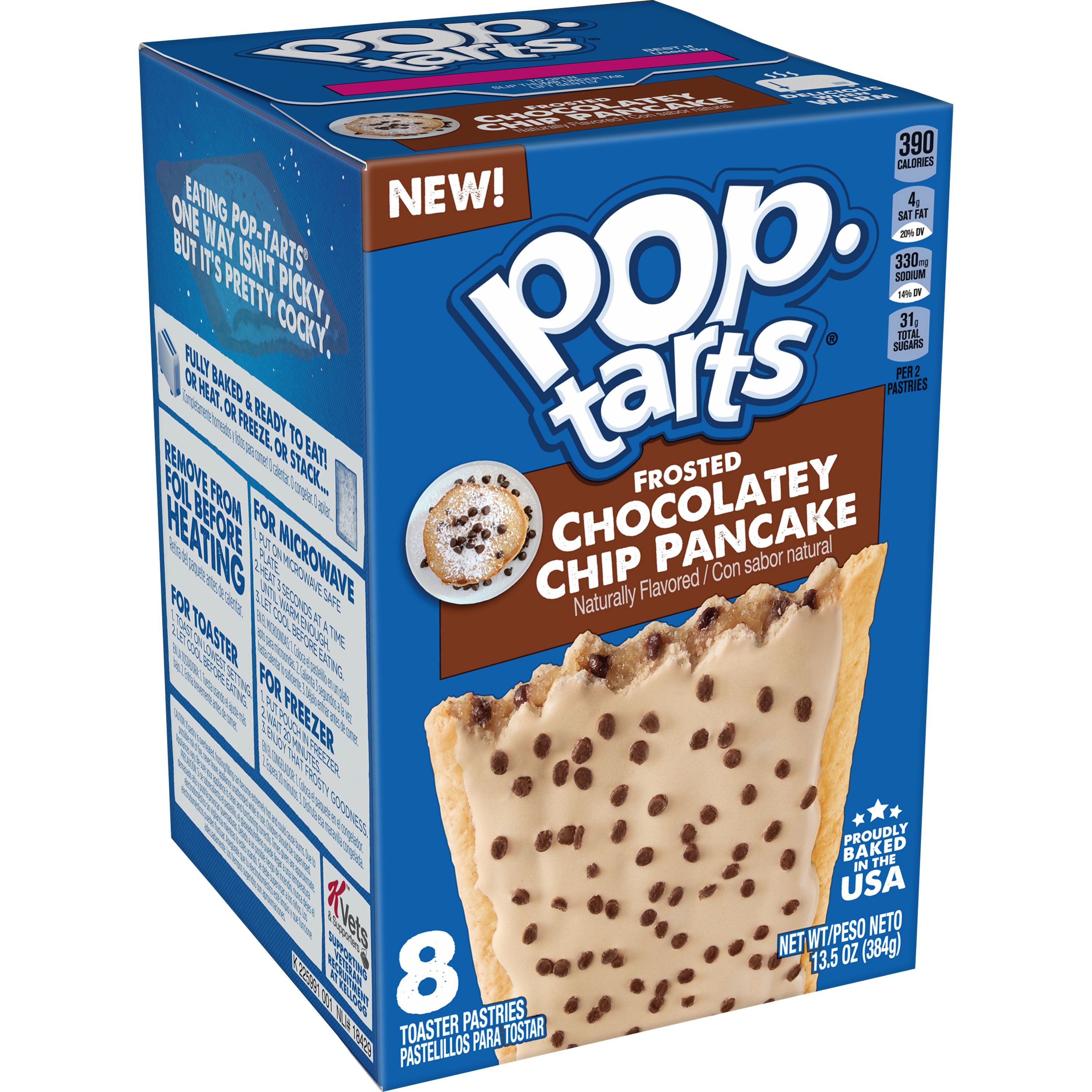 Frosted Chocolatey Chip Pancake Pop-Tarts®