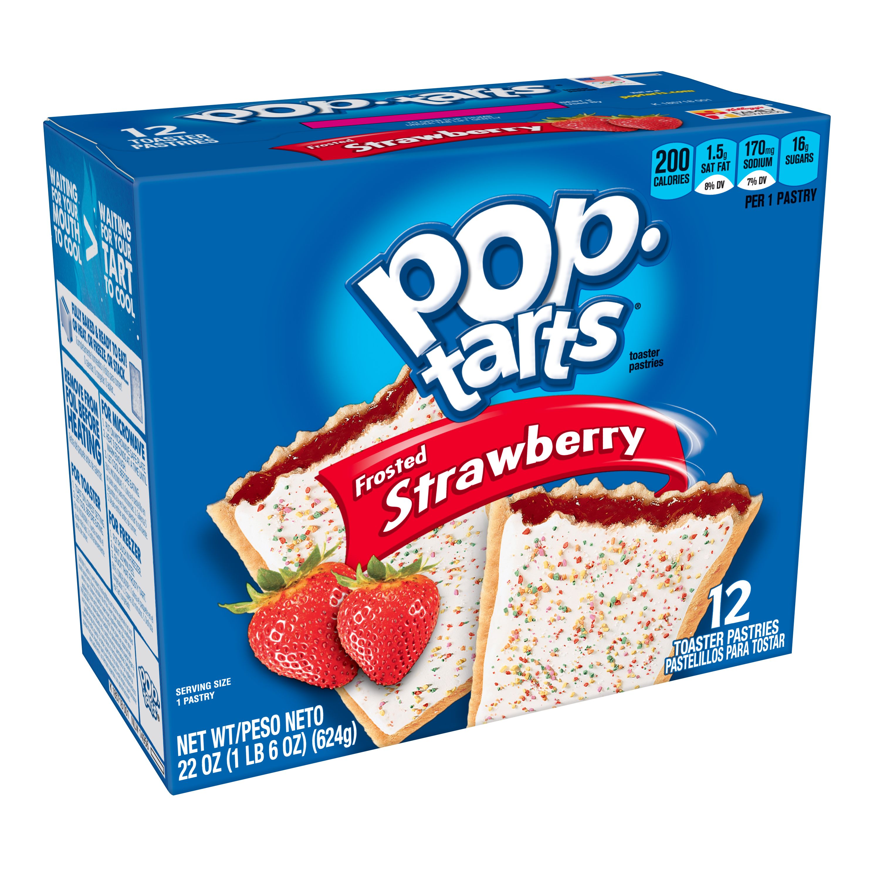 Frosted Strawberry Pop-Tarts® - SmartLabel™