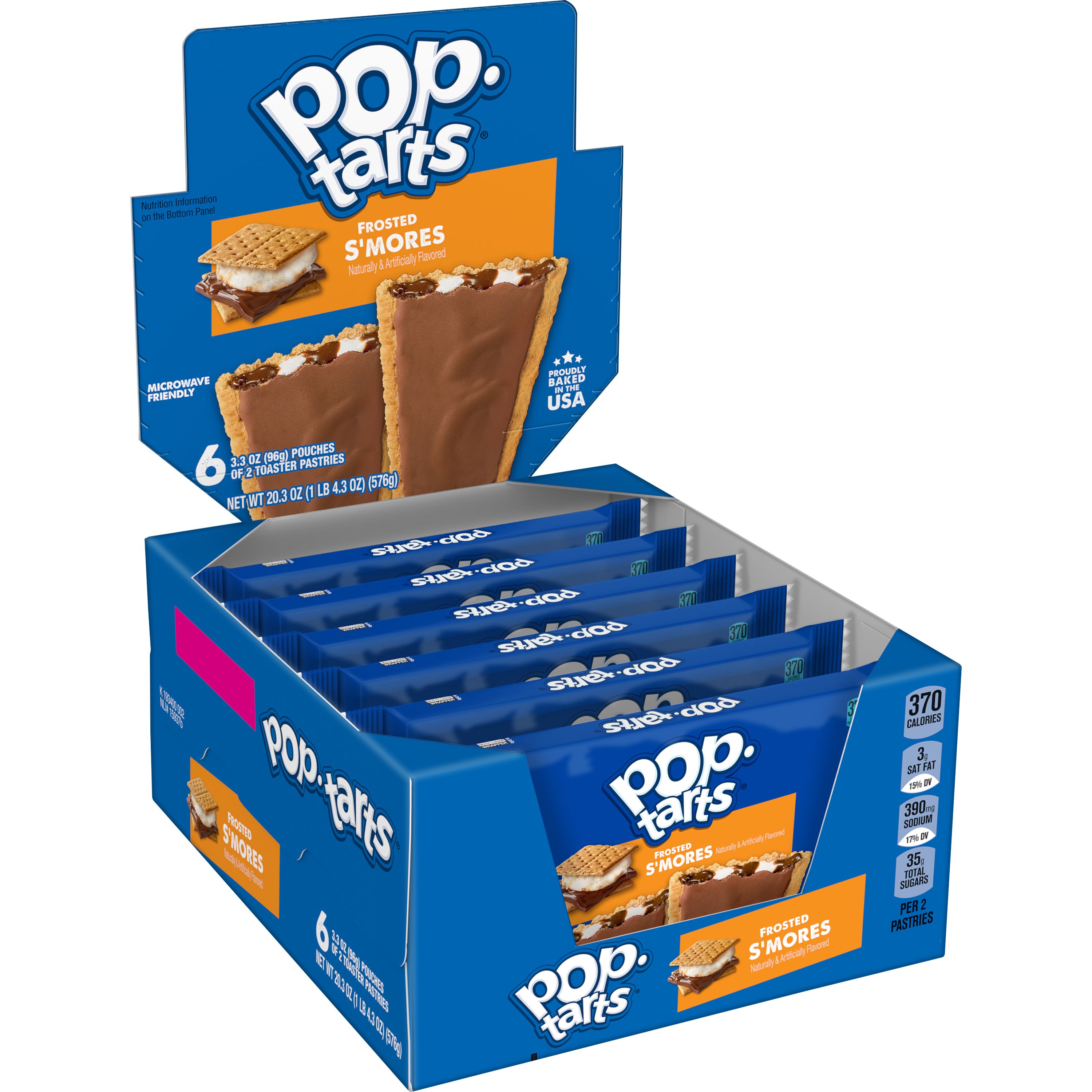 Frosted S Mores Pop Tarts® Smartlabel™