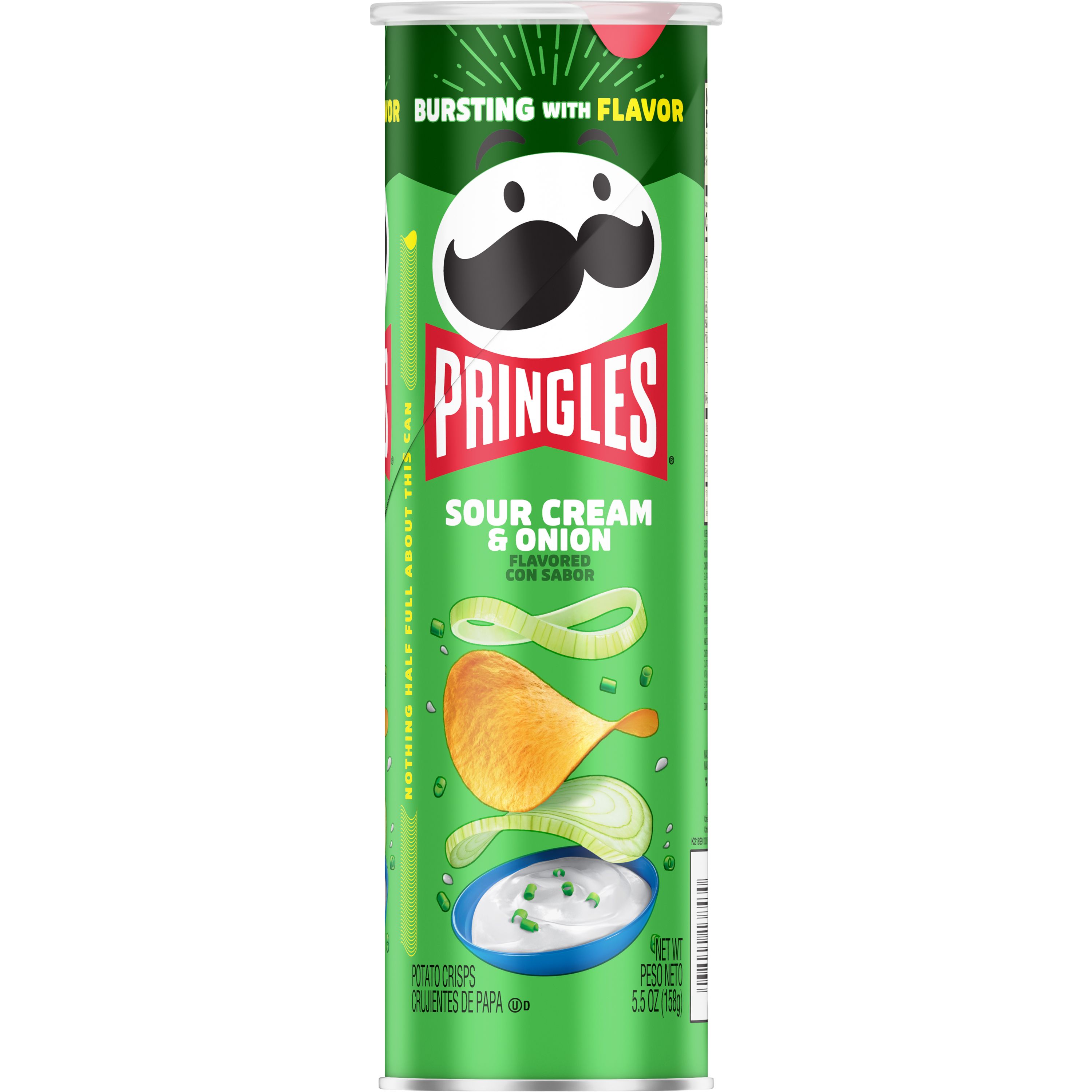 PringlesÂ® Sour Cream & Onion Crisps - SmartLabelâ¢