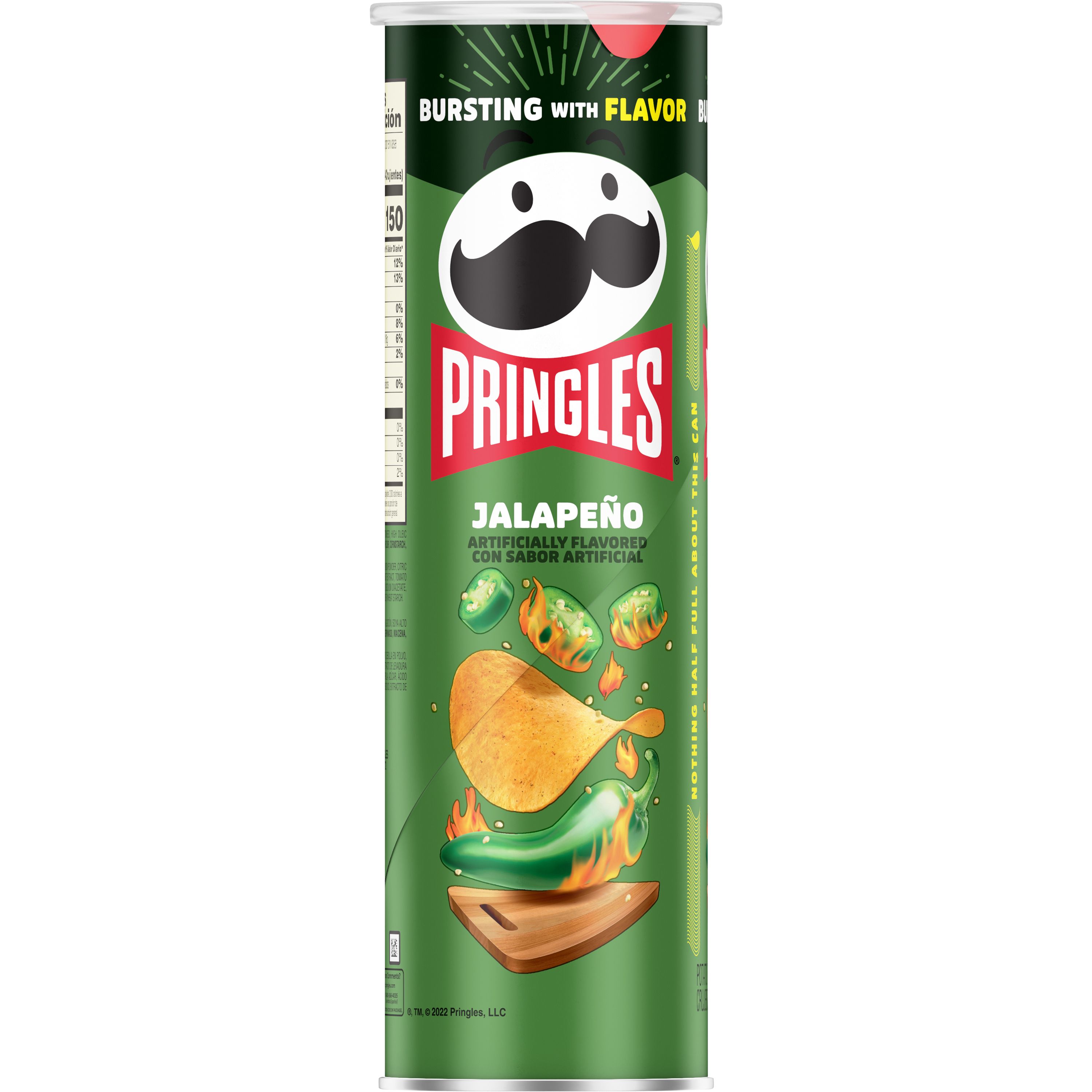 Pringles® Jalapeño Crisps - SmartLabel™