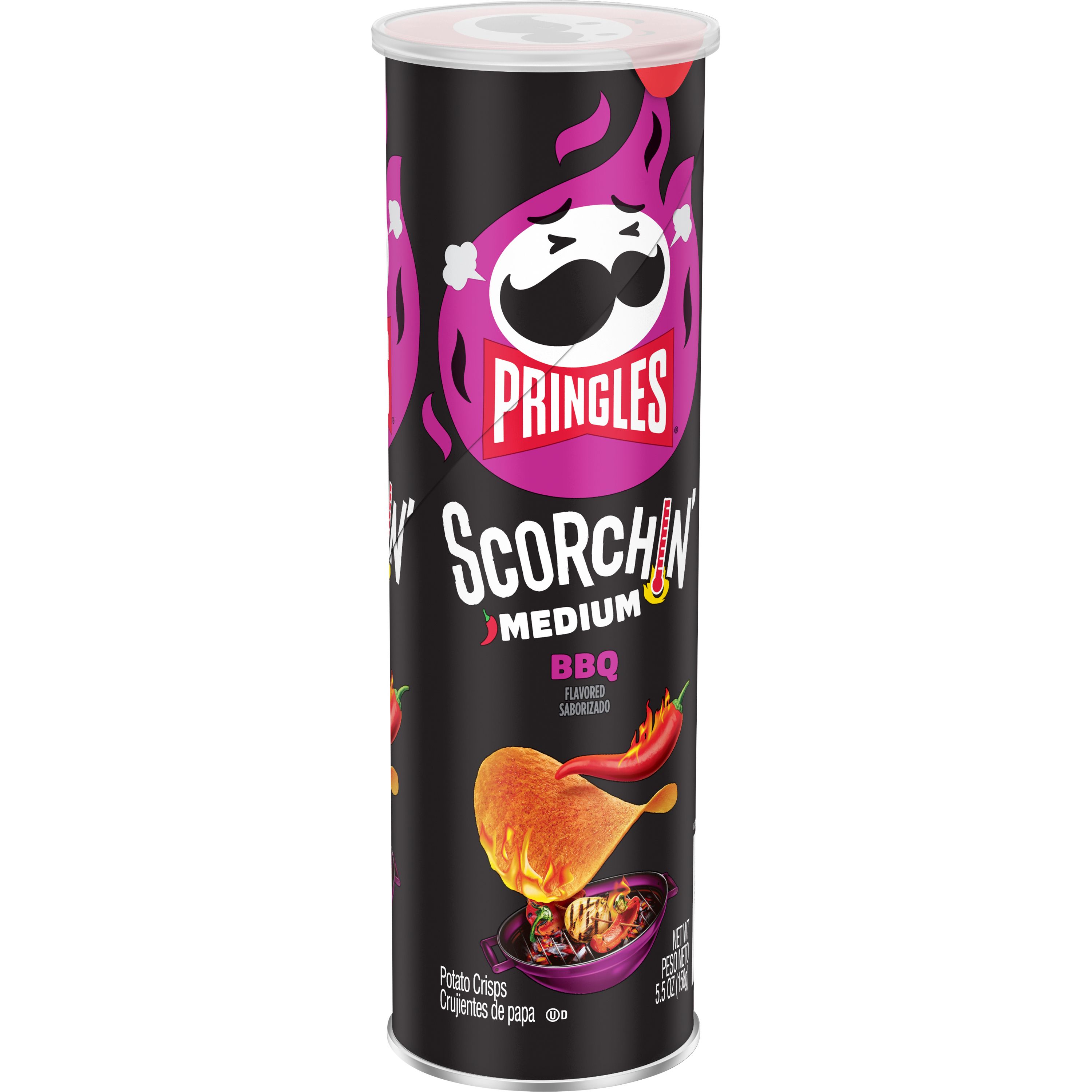 Pringles® Scorchin’ BBQ Crisps - SmartLabel™