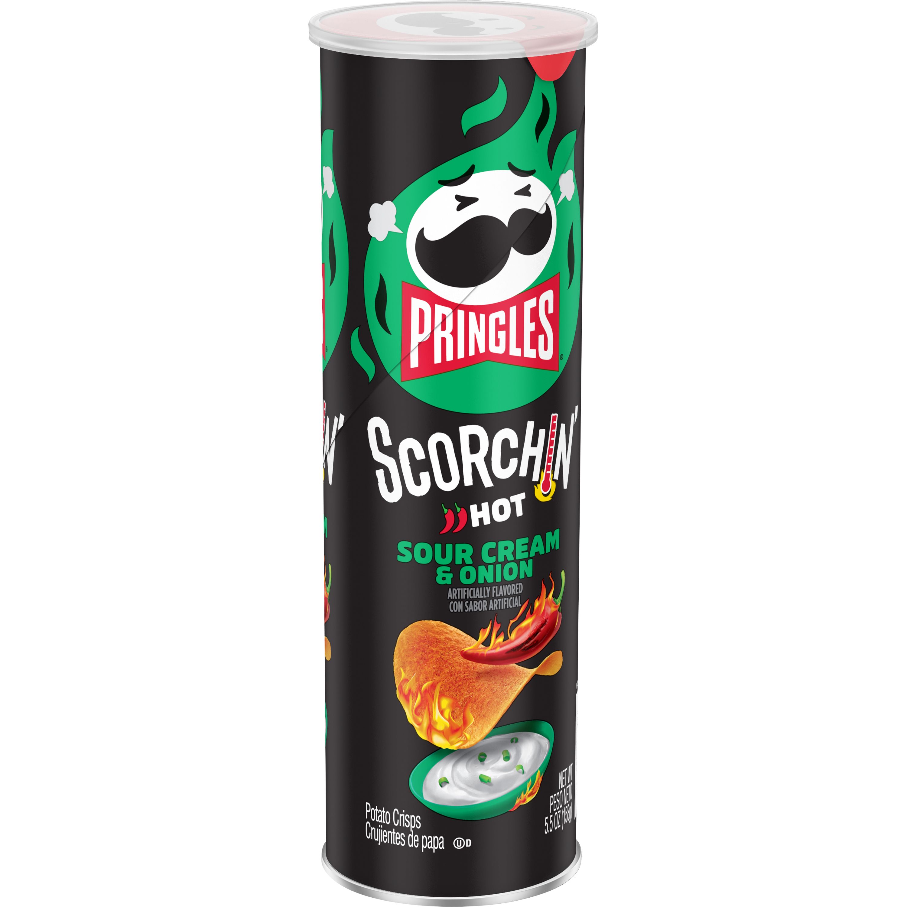 Pringles® Scorchin' Sour Cream & Onion Crisps