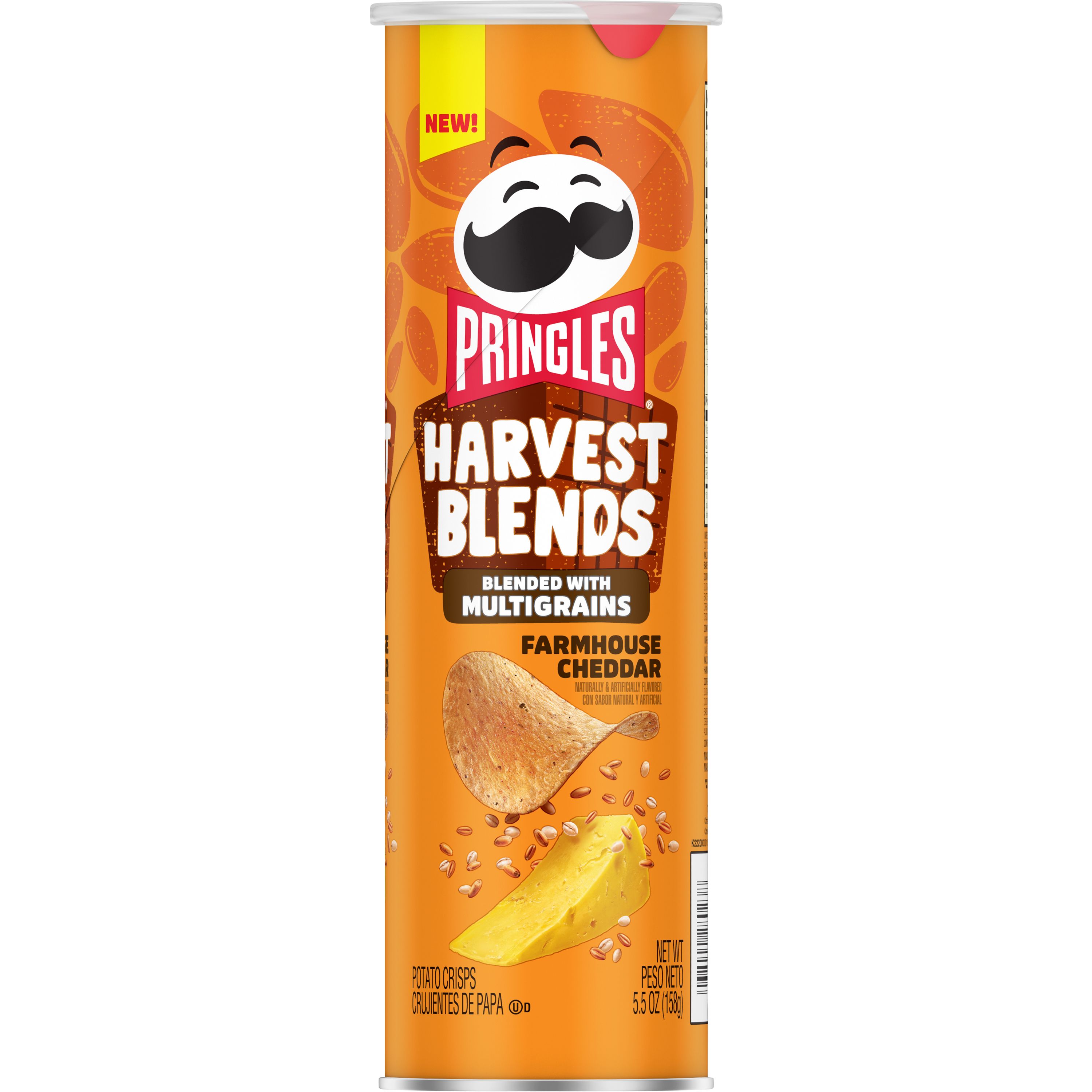 Pringles® Harvest Blends Farmhouse Cheddar Crisps product image thumbnail 3