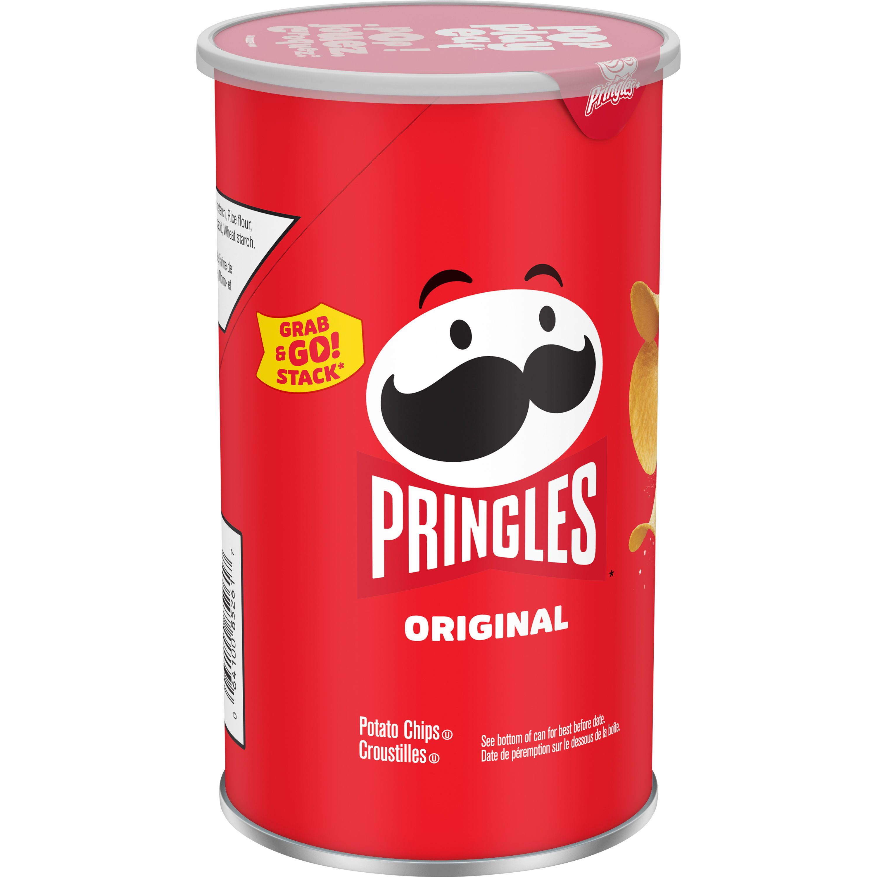 Pringles* Grab & Go Stack* Original Potato Chips - SmartLabel™