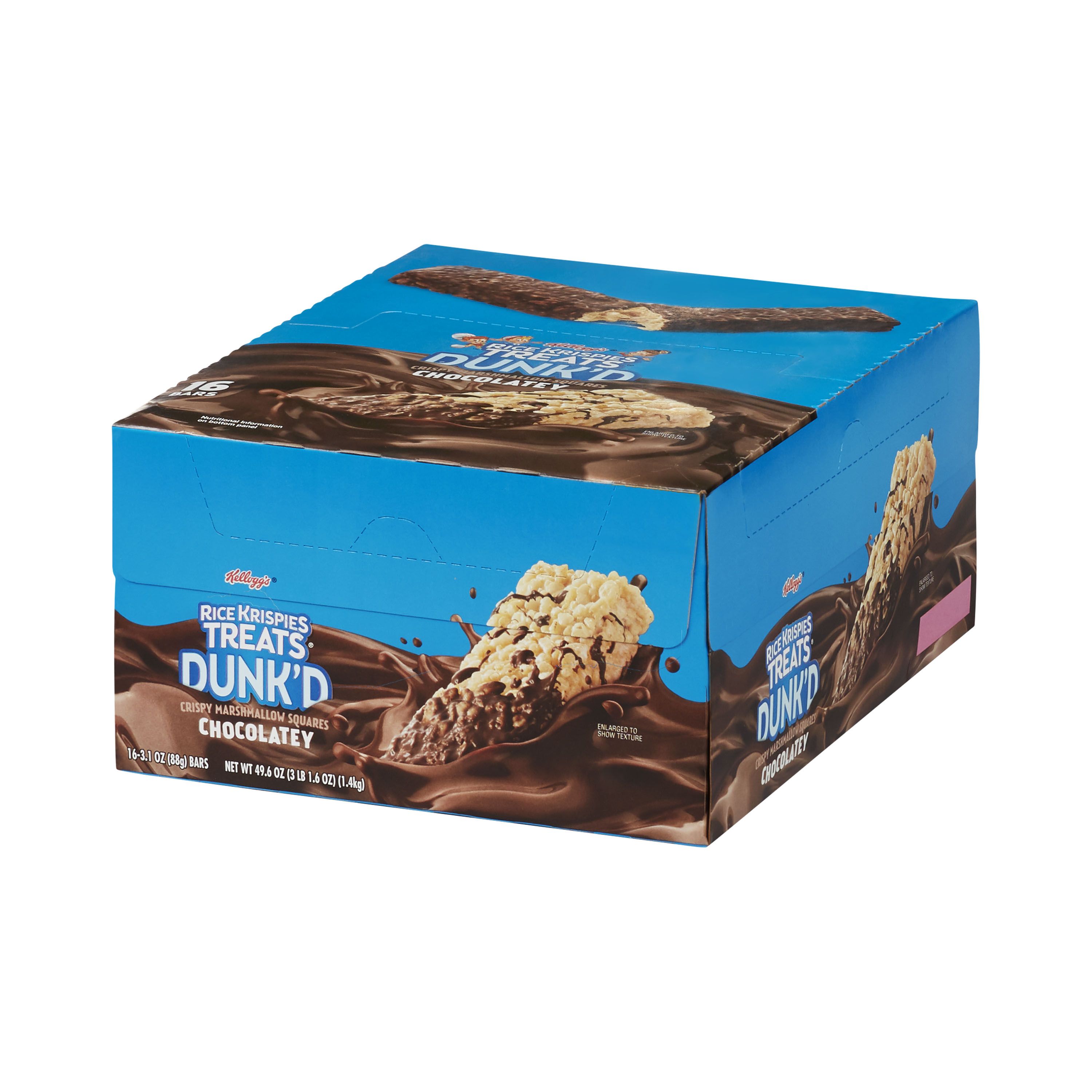 Kellogg's Rice Krispies Treats Squares Chocolatey Dunk'D