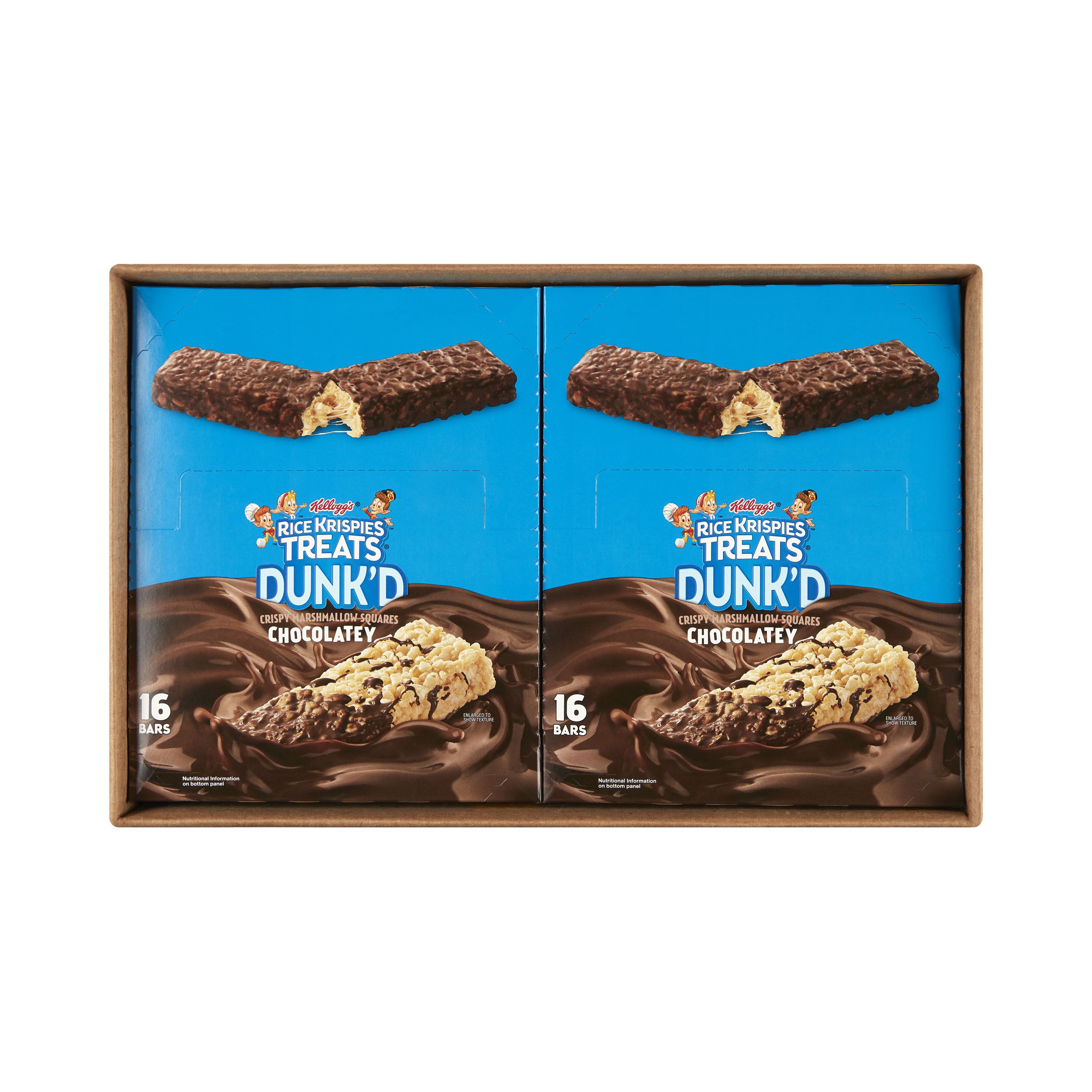 Kellogg's Rice Krispies Treats Squares Chocolatey Dunk'D