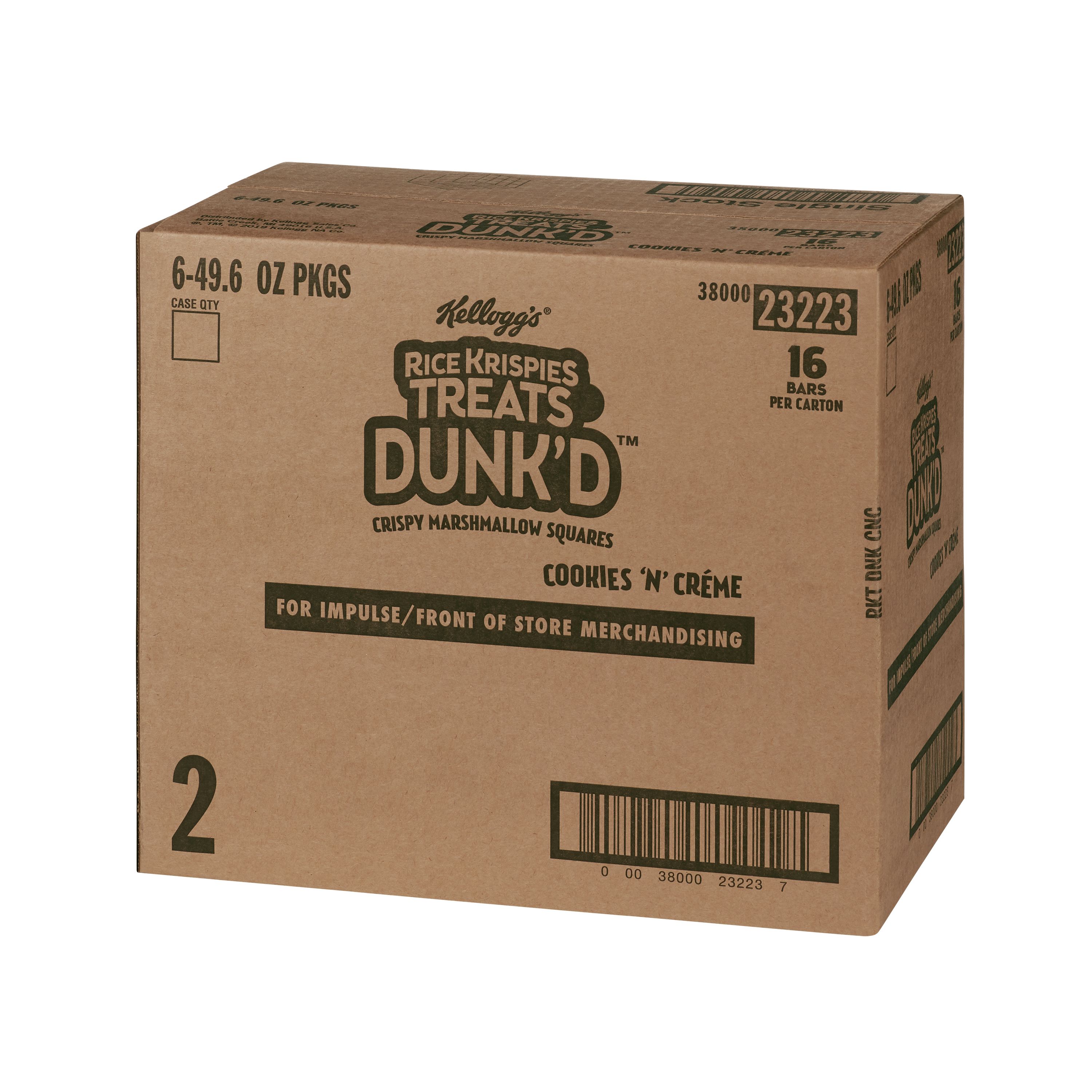Kellogg's Rice Krispies Treats® DUNK’D Cookies ‘N’ Créme