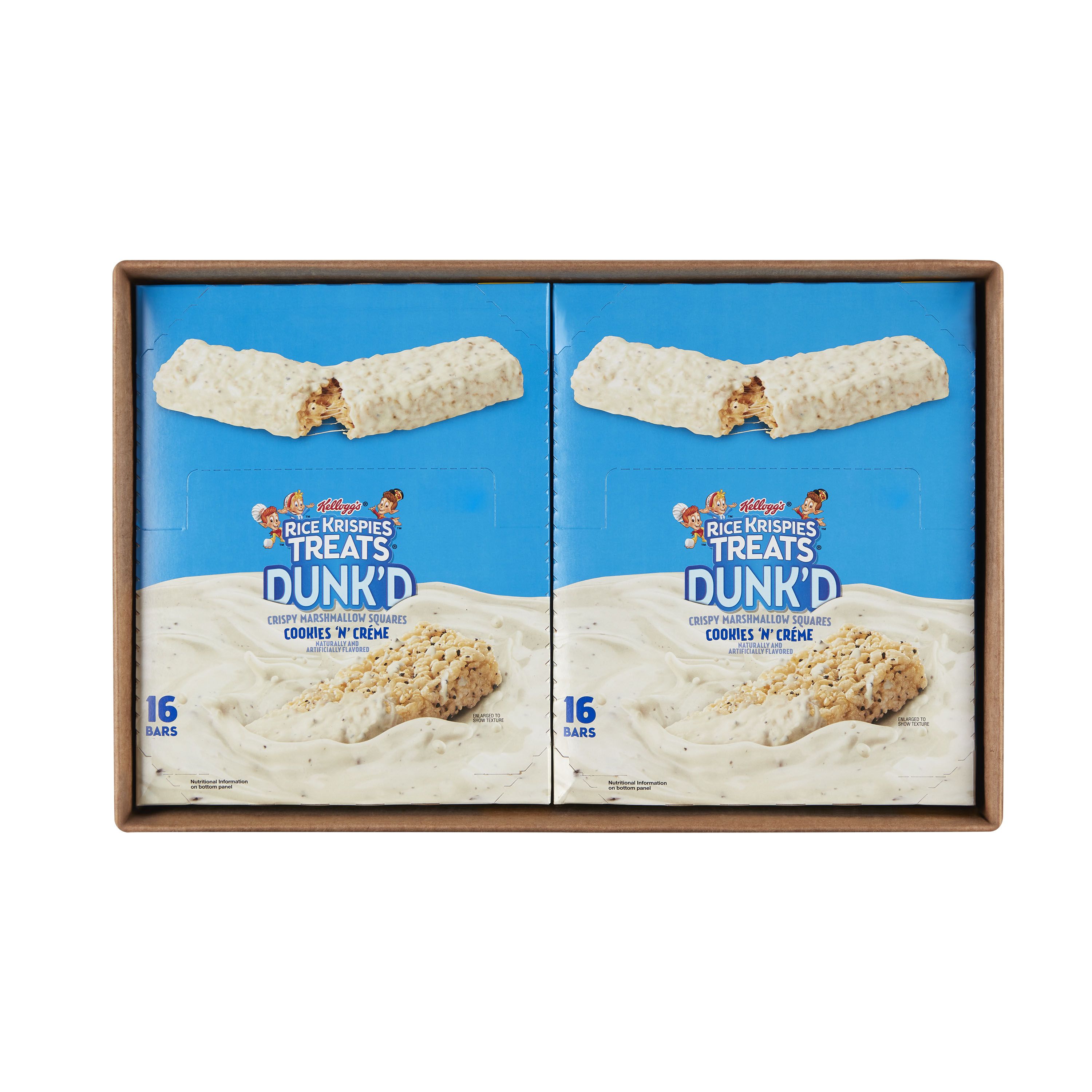 Kellogg's Rice Krispies Treats® DUNK’D Cookies ‘N’ Créme
