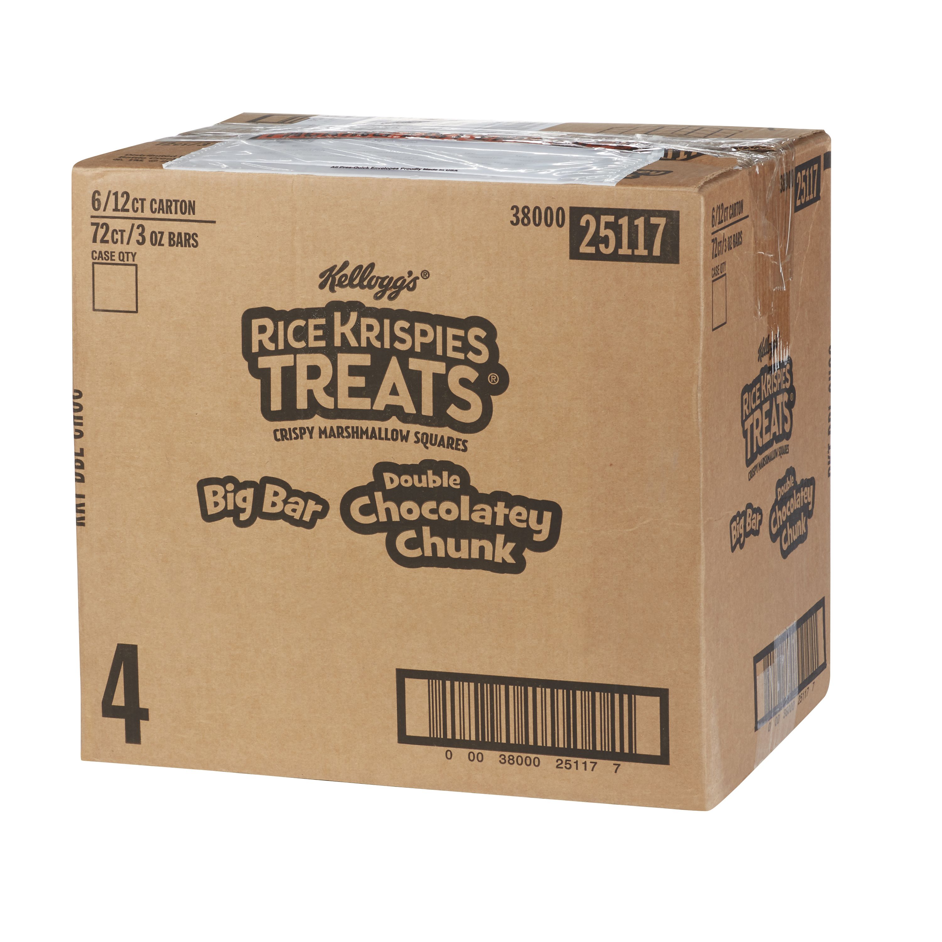 Kellogg's® Rice Krispies Treats® Double Chocolatey Chunk Bars