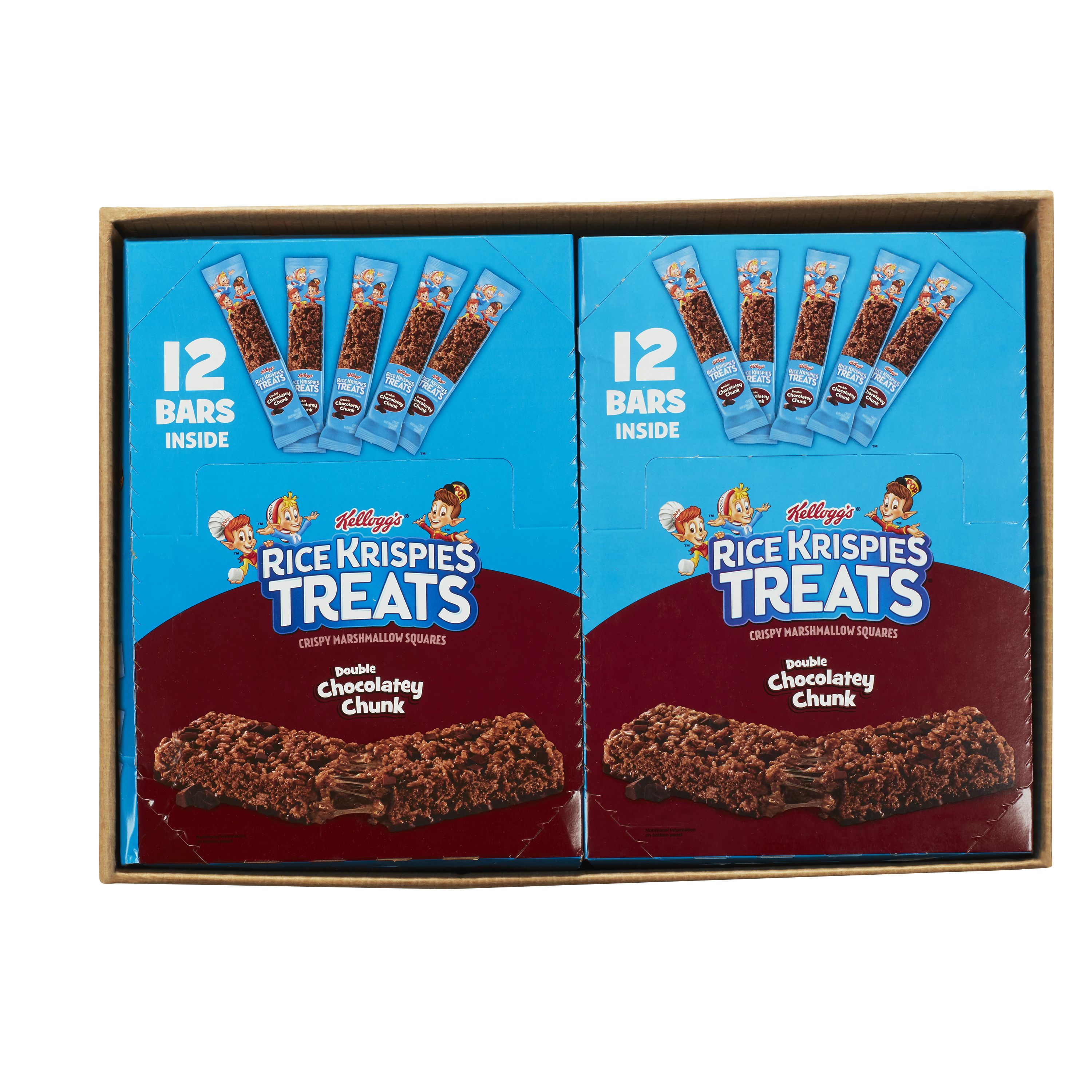 Kellogg's® Rice Krispies Treats® Double Chocolatey Chunk Bars