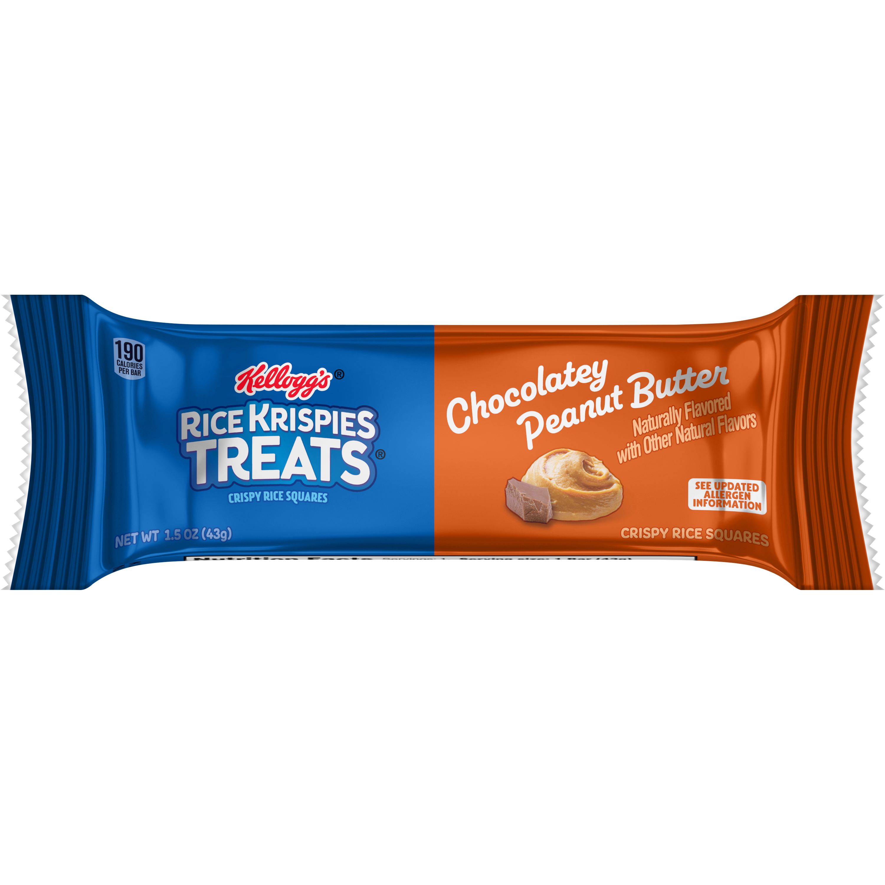 Kellogg's® Rice Krispies Treats® Chocolatey Peanut Butter Bars