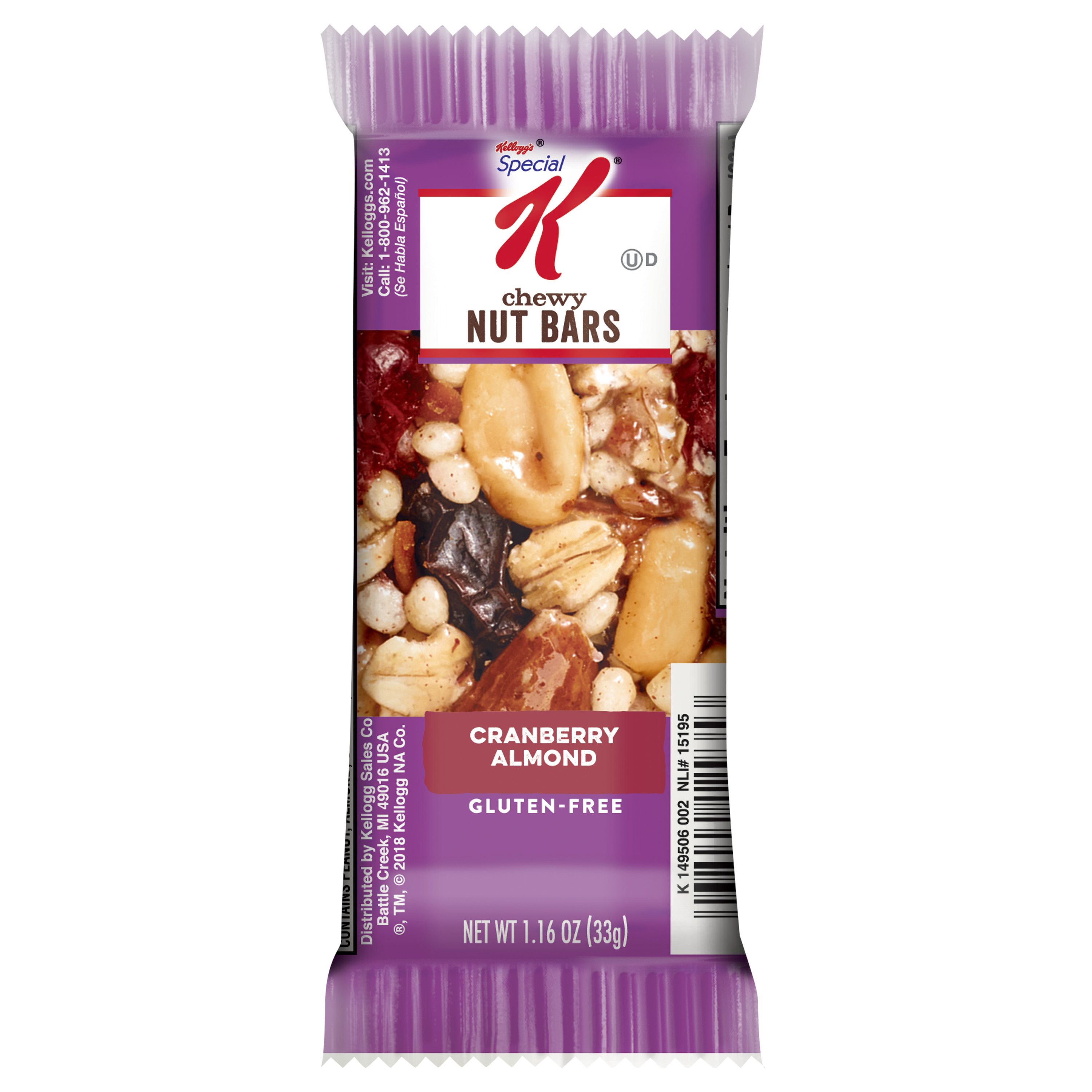 Kellogg's® Special K® Cranberry Almond Chewy Nut Bar