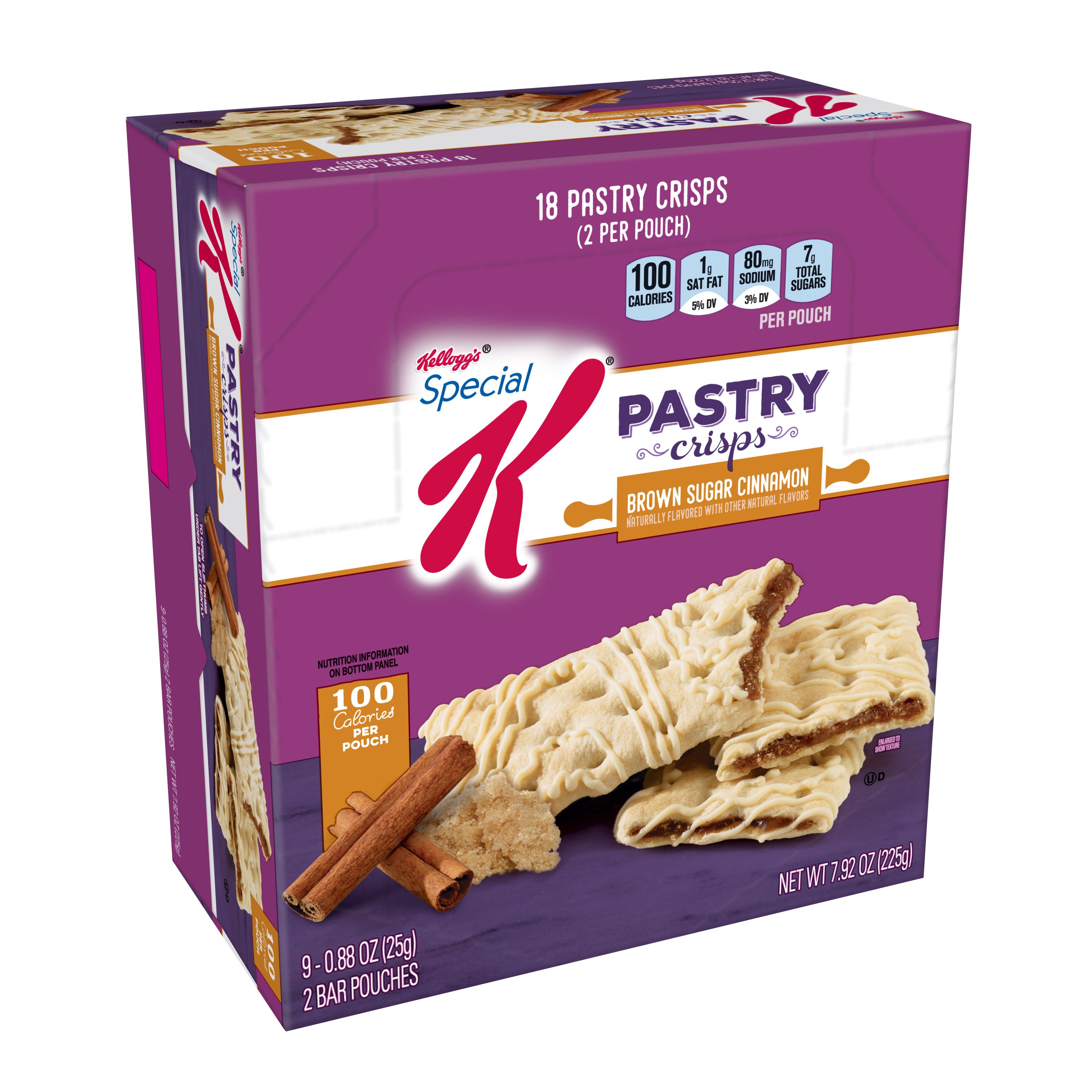 Kelloggs® Special K® Brown Sugar Cinnamon Pastry Crisps