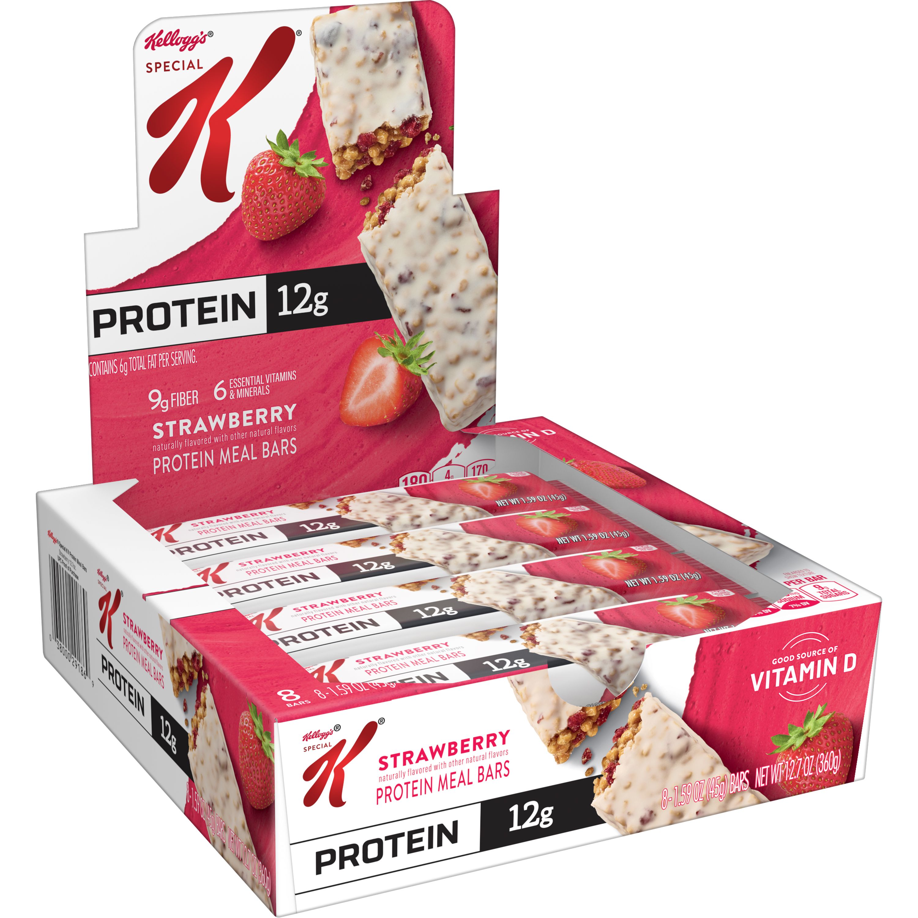 Kellogg's Special K Strawberry Protein Bars, 6 ct / 1.6 oz - Foods Co.