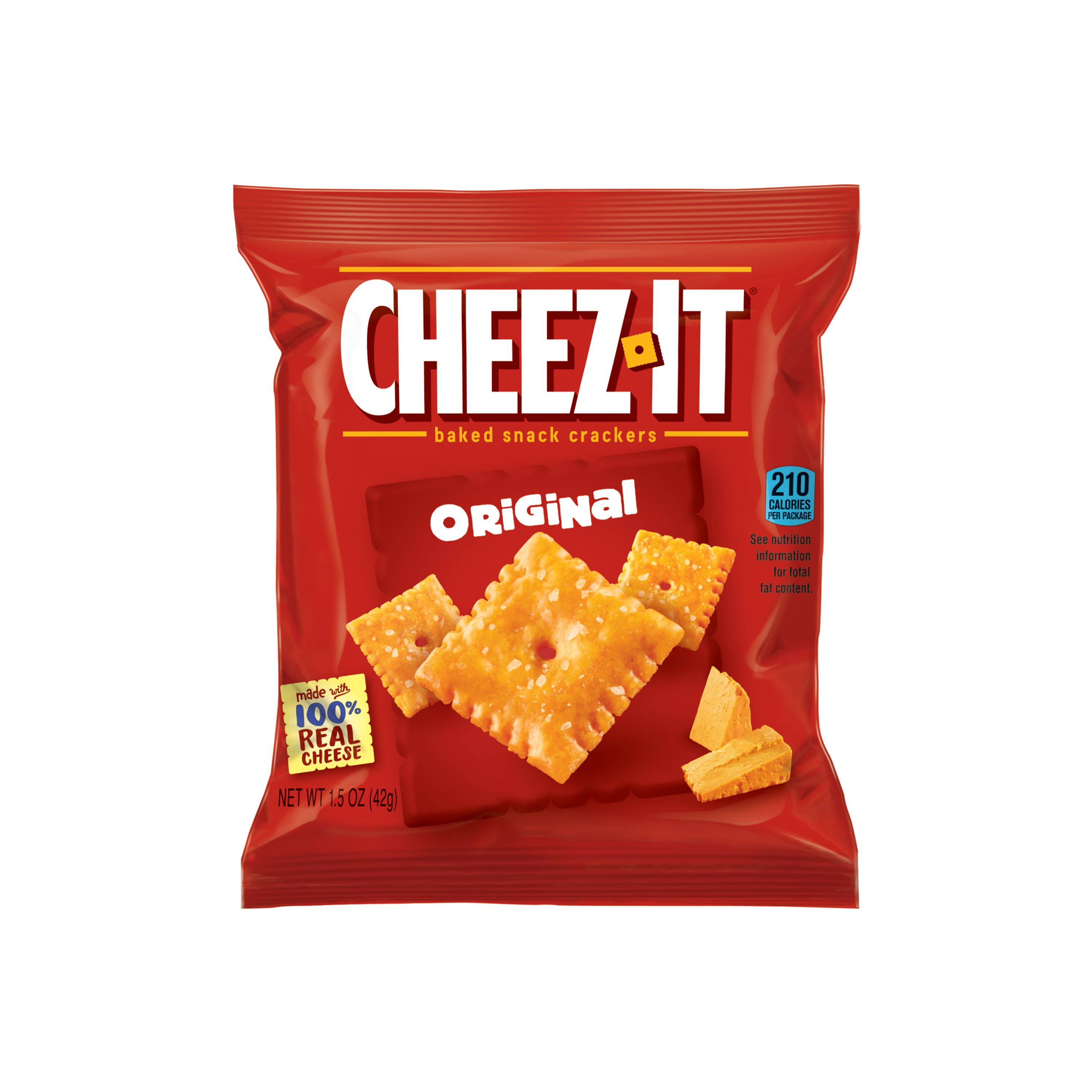 Cheez It Original Snack Crackers SmartLabel 