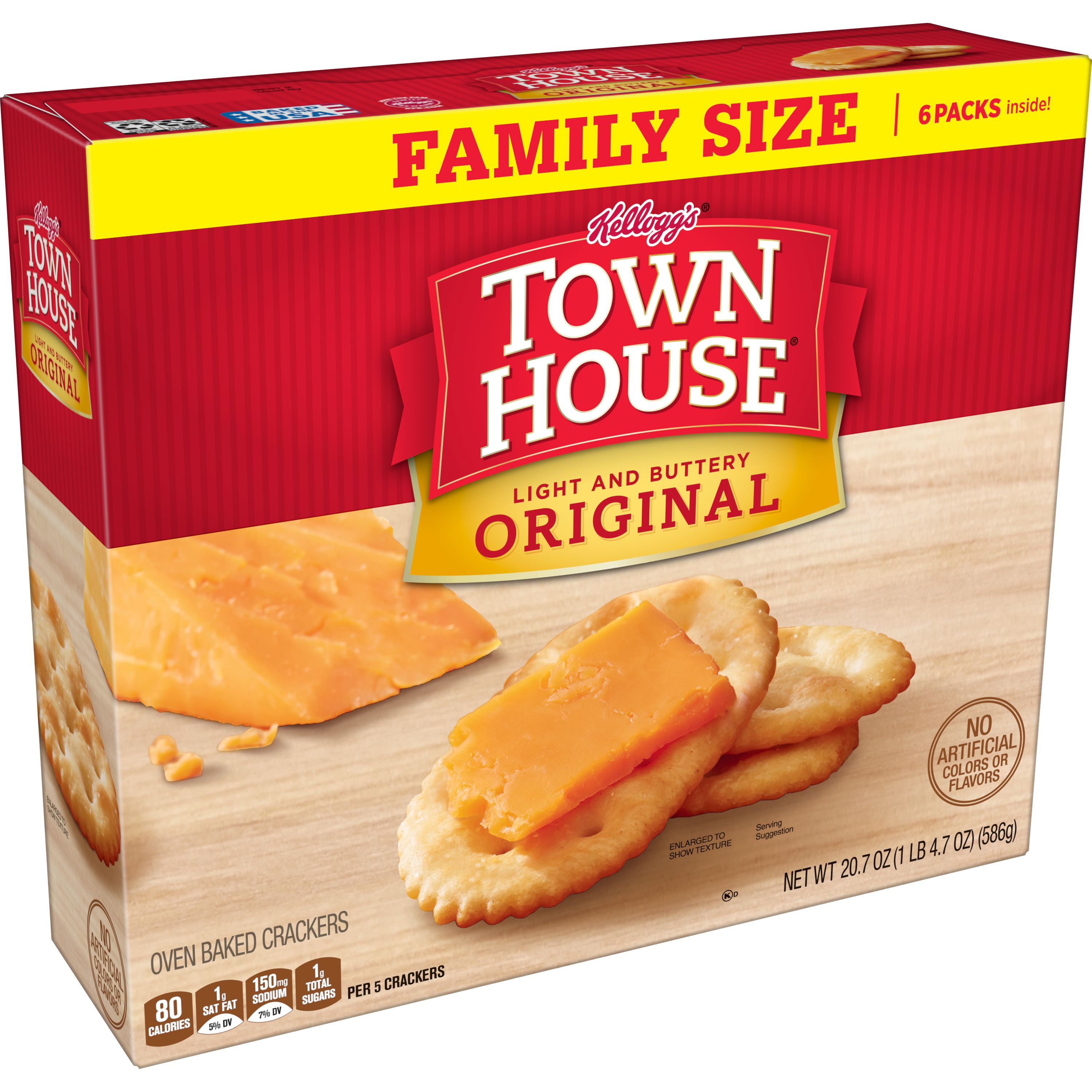 Kellogg's® Town House® Original Crackers - SmartLabel™